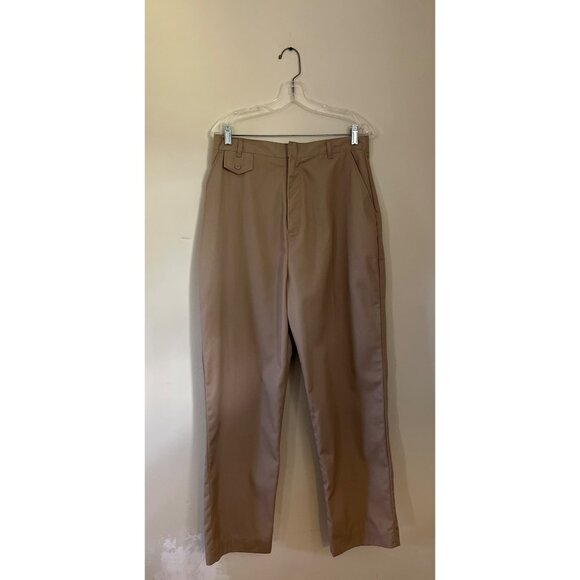 NWT Authentic Galaxy School Uniform Boys Size 20 Uniform Pants Tan Pockets - Picture 1 of 4